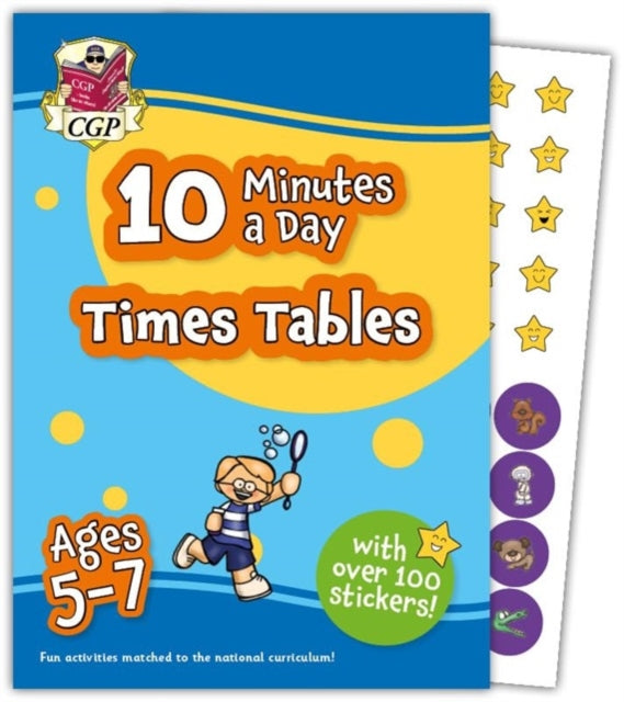 New 10 Minutes a Day Times Tables for Ages 5-7