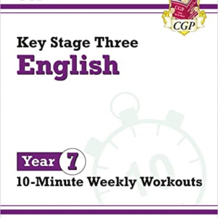 New KS3 Year 7 English 10-Minute Weekly Workouts