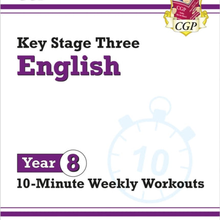 New KS3 Year 8 English 10-Minute Weekly Workouts
