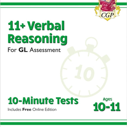 11 GL 10Minute Tests Verbal Reasoning  Ages 1011