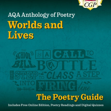 New GCSE English AQA Poetry Guide  Worlds  Lives