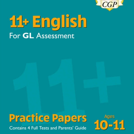 11 GL English Practice Papers Ages 1011  Pack 3