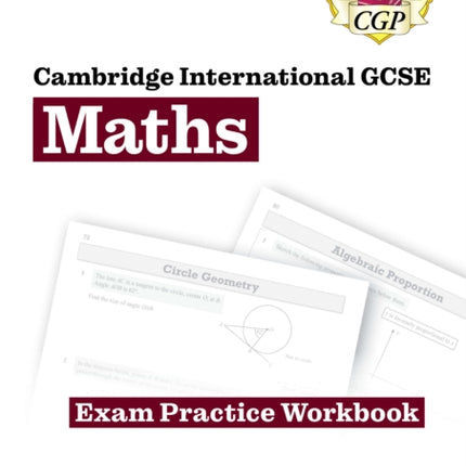 New Cambridge International GCSE Maths Exam