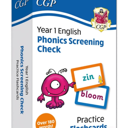 New Phonics Screening Check Flashcards  for the