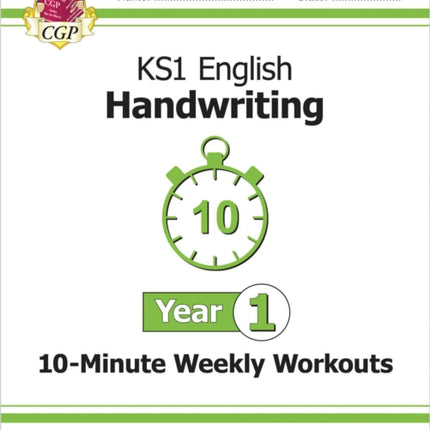 KS1 Year 1 English Handwriting 10Minute Weekly