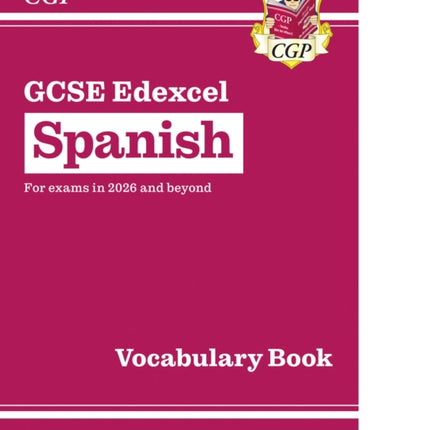 New GCSE Spanish Edexcel Vocabulary Book for