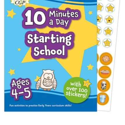 New 10 Minutes a Day Starting School for Ages 45