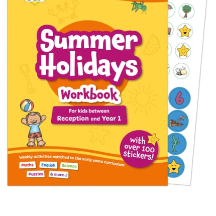 CGP Summer Holidays Activity Workbook  for kids