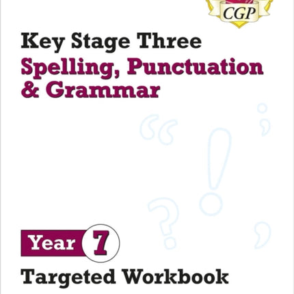 New KS3 Year 7 Spelling Punctuation and Grammar