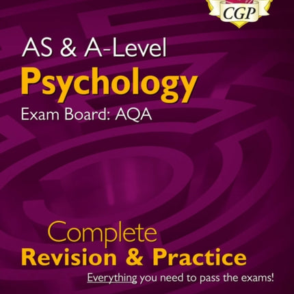 New ALevel Psychology AQA Complete Revision  Practice with Online Edition For exams from 2027