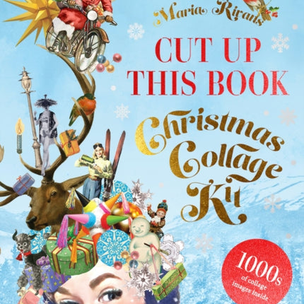Cut Up This Book Christmas Collage Kit