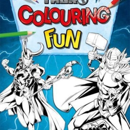 Marvel Avengers Thor: Colouring Fun