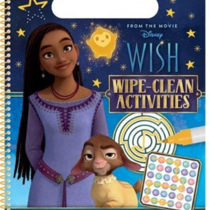 Disney Wish Wipe Clean Activities