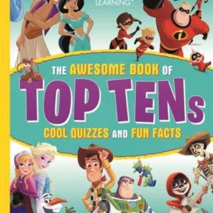 Disney Learning The Awesome Book of Top Tens