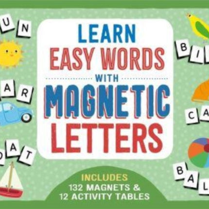 Learn Easy Words with Magnetic Letters