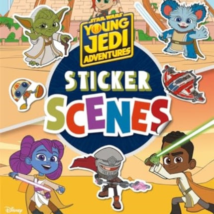 Star Wars Jedi Adventures Sticker Scenes