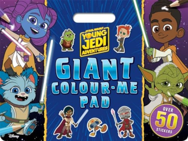 Star Wars Young Jedi Adventures Giant Colour Me Pad