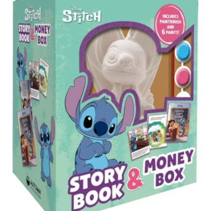 Disney Stitch Story Book  Money Box