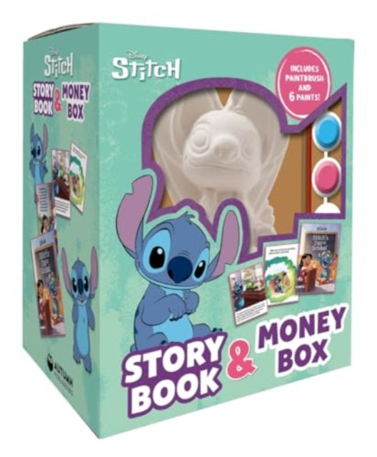 Disney Stitch Story Book  Money Box