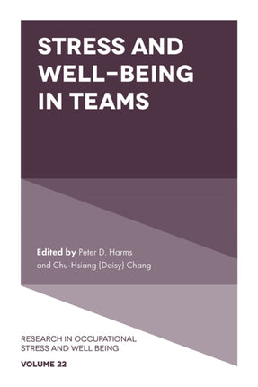 Stress and WellBeing in Teams