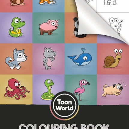 Toon World Colouring Book: Volume 1