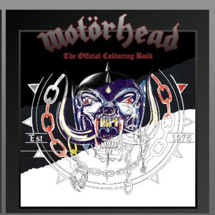 Motorhead The Official Colouring Book