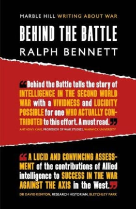 BEHIND THE BATTLE: Intelligence in the war with Germany, 1939-45