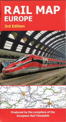 Rail Map Europe: 3rd Edition, 2nd revision