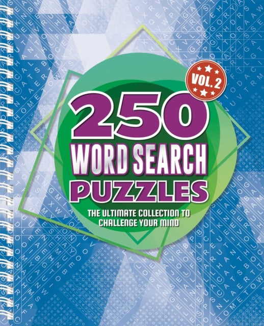 250 Word Search Puzzles: 250 Easy to Hard Wordsearch Puzzles for Adults