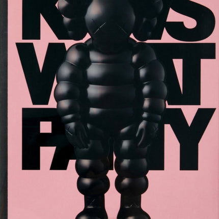 KAWS: WHAT PARTY (Black on Pink edition)