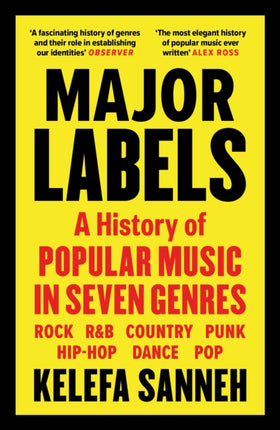 Major Labels: A History of Popular Music in Seven Genres