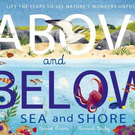 Above and Below: Sea and Shore: Lift the flaps to see nature's wonders unfold