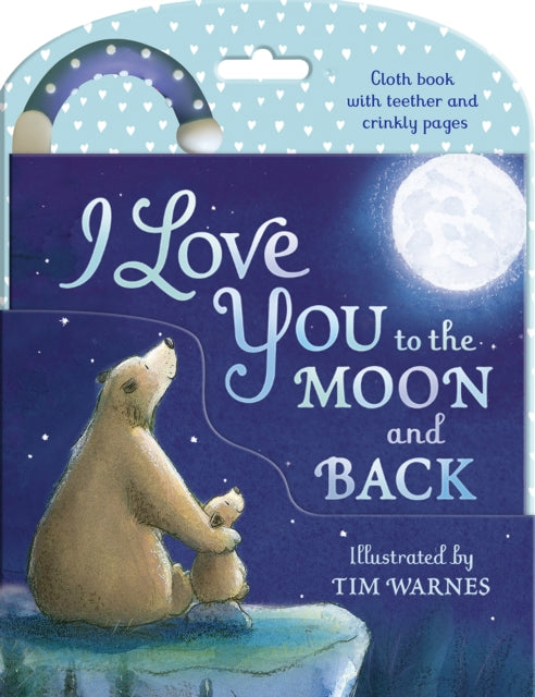I Love You To The Moon  Back Cloth Book