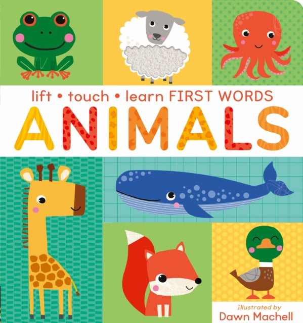 Lift Touch Learn First Words Animals