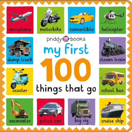 My First 100: Things That Go