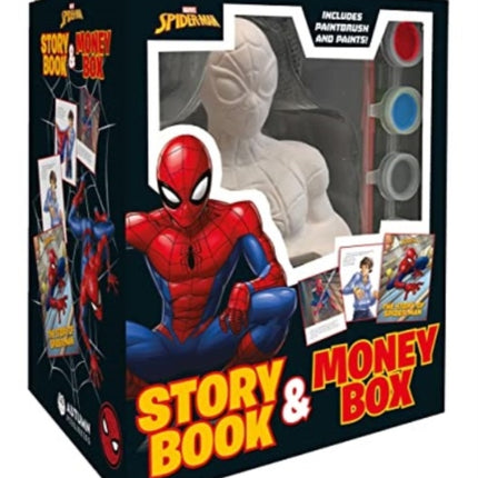 Marvel Spider-Man: Story Book & Money Box