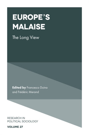 Europe's Malaise: The Long View