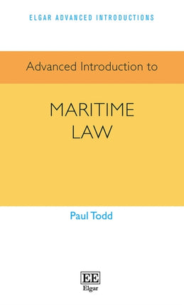 Advanced Introduction to Maritime Law