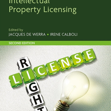 Research Handbook on Intellectual Property Licen