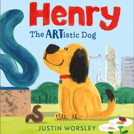 Henry the Artistic Dog