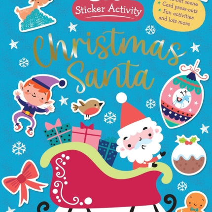Big Sticker Activity: Christmas Santa