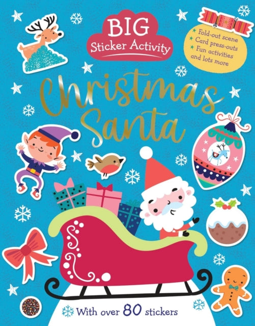Big Sticker Activity: Christmas Santa