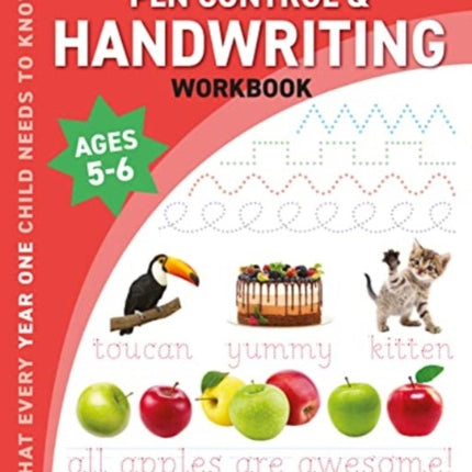 Pen Control & Handwriting Workbook