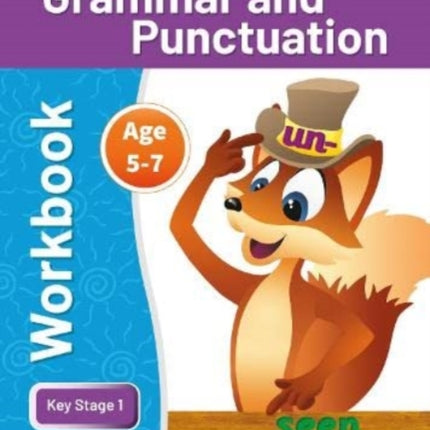 KS1 Grammar and Punctuation Workbook for Ages 5-7 (Years 1 - 2) Perfect for learning at home or use in the classroom