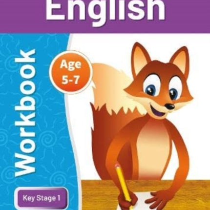 KS1 English Workbook for Ages 5-7 (Years 1 - 2) Perfect for learning at home or use in the classroom