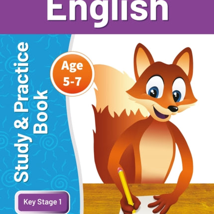 KS1 English Study and Practice Book for Ages 5-7 (Years 1 - 2) Perfect for learning at home or use in the classroom