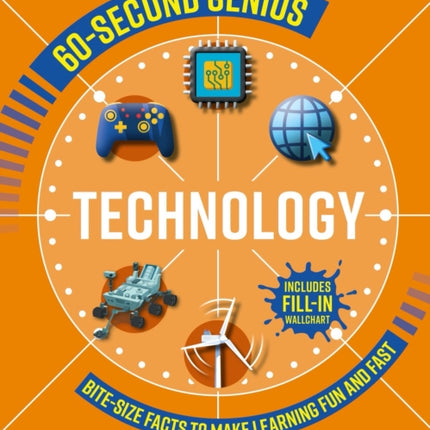 60-Second Genius: Technology: Bite-Size Facts to Make Learning Fun and Fast