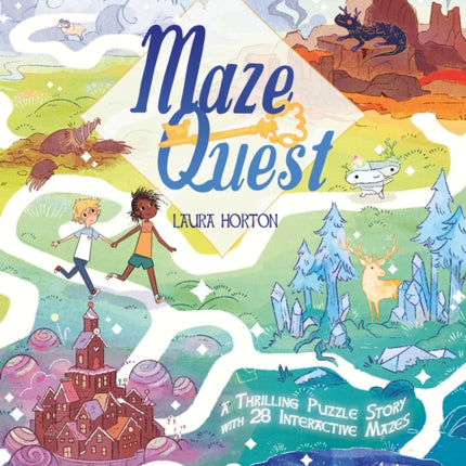 Maze Quest: A Thrilling Puzzle Story with 28