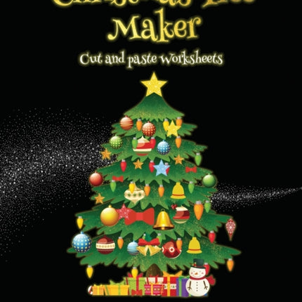 Cut and paste Worksheets Christmas Tree Maker