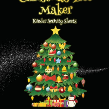 Kinder Activity Sheets Christmas Tree Maker